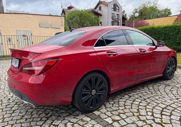 Mercedes-Benz CLA cena 105000 przebieg: 61800, rok produkcji 2018 z Sopot małe 79